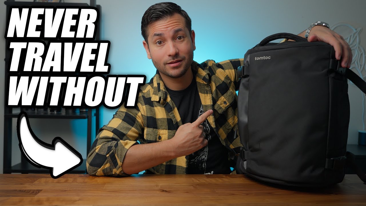 A Perfect Personal Item? | tomtoc Travel Backpack 28L Review