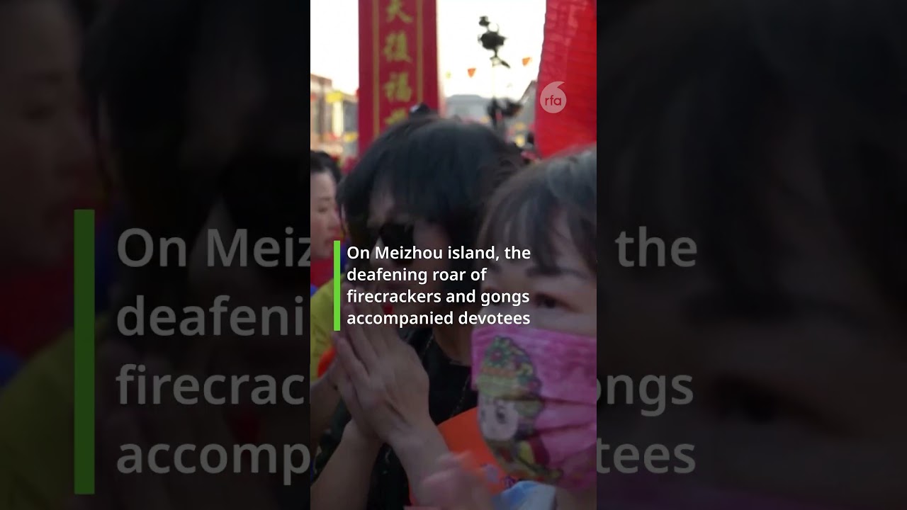 Taiwanese worshippers follow Mazu to mainland China despite cross-strait tensions