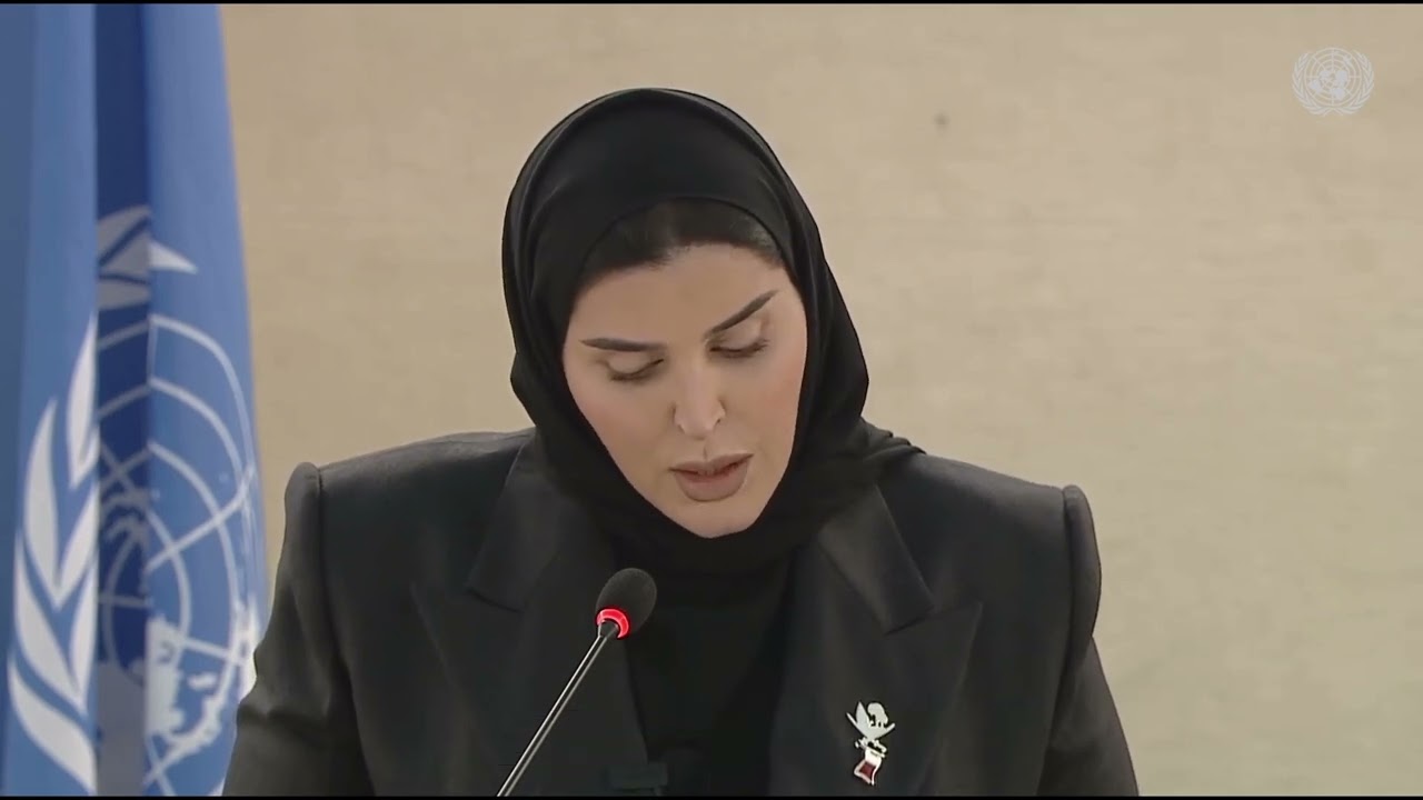 كلمة وزير الدولة للتعاون الدولي أمام الجزء رفيع المستوى للدورة الـ 58 لمجلس حقوق الإنسان في جنيف