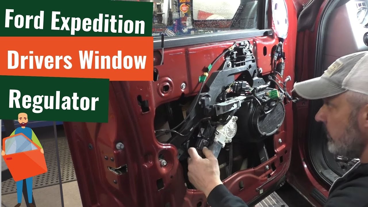 '16 Ford Expedition Driver Window Regulator