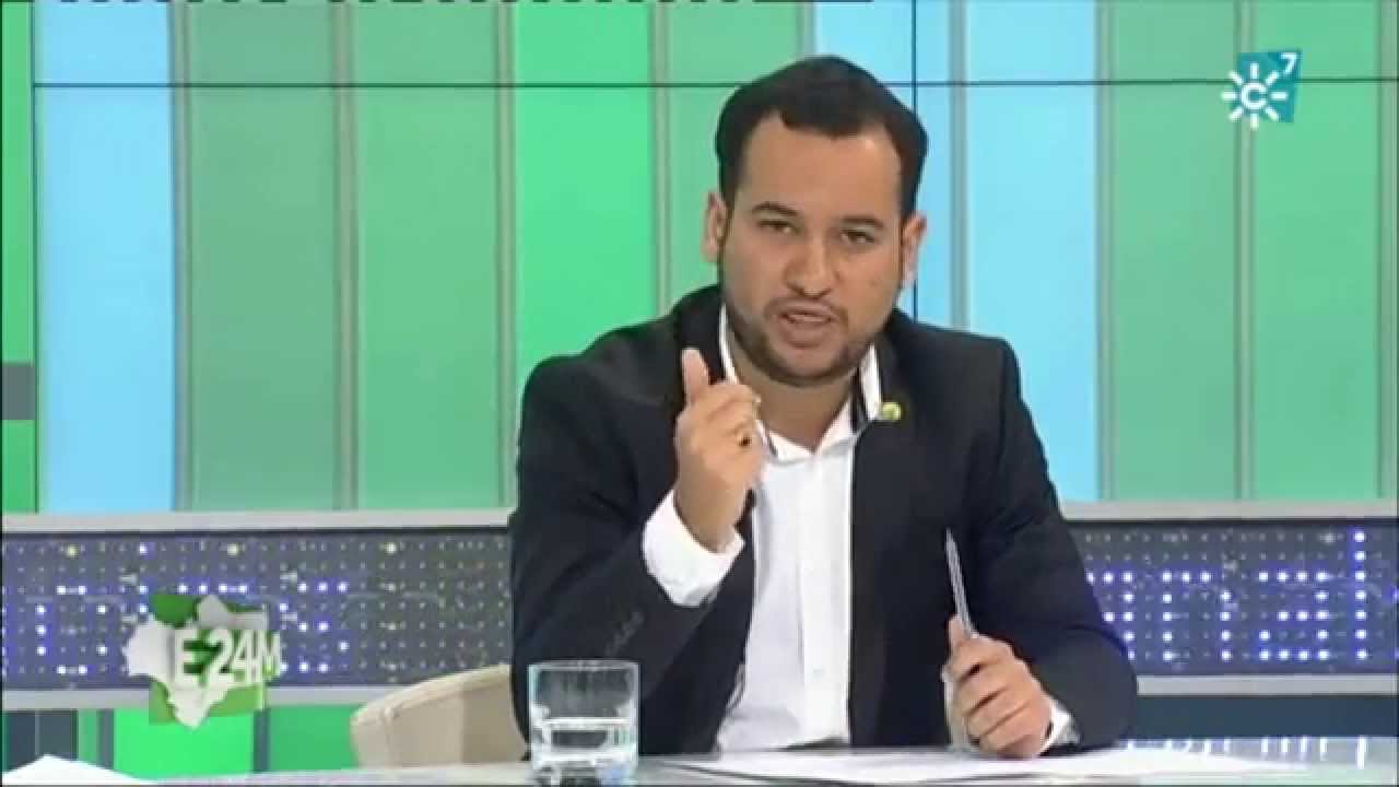 Daniel Gonz&aacute;lez Rojas en el debate de Canal Sur 21/5/15
