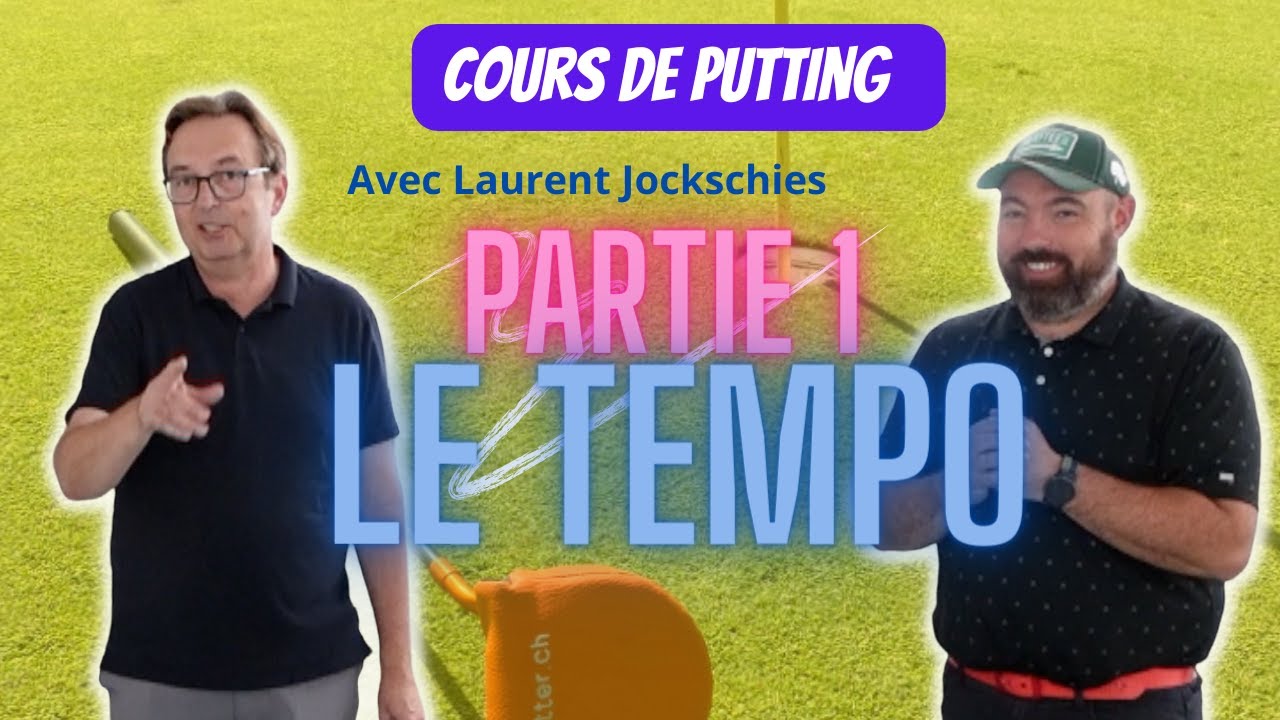 Cours de Putting Le Tempo avec Laurent Jockchies à US GOLF MEGASTORE Paris Xpérience #golf #putt