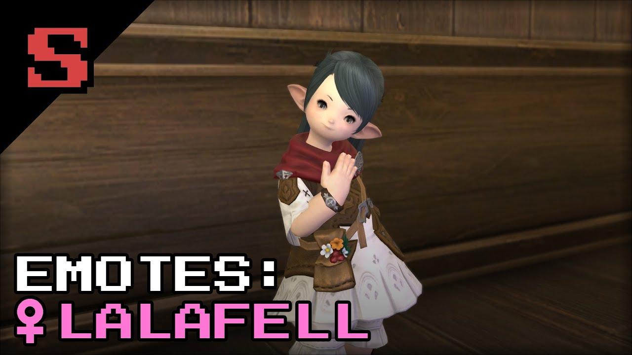 (FFXIV) Emotes: Female Lalafell
