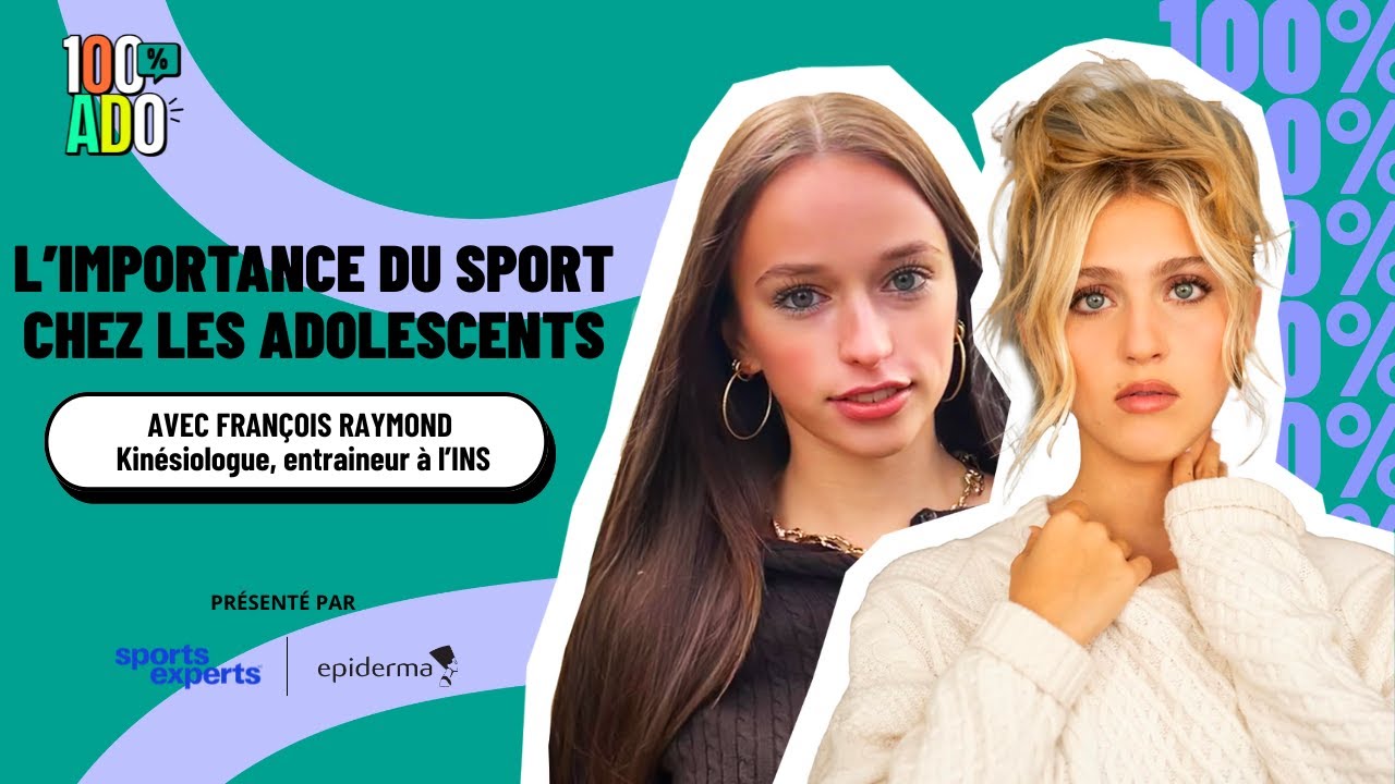 Bouge ton corps, sauve ton futur. L'importance du sport à l'adolescence!