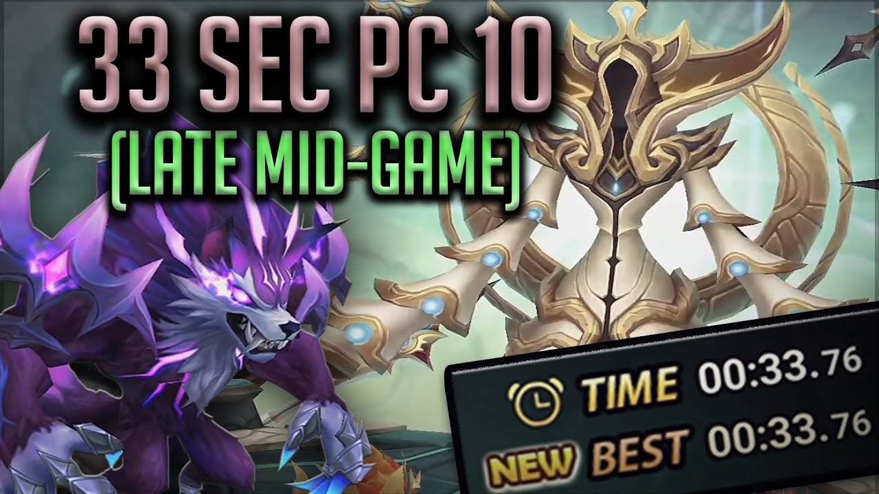 33 SEC PC10 - FASTEST MON = 166 SPEED! : Summoners War
