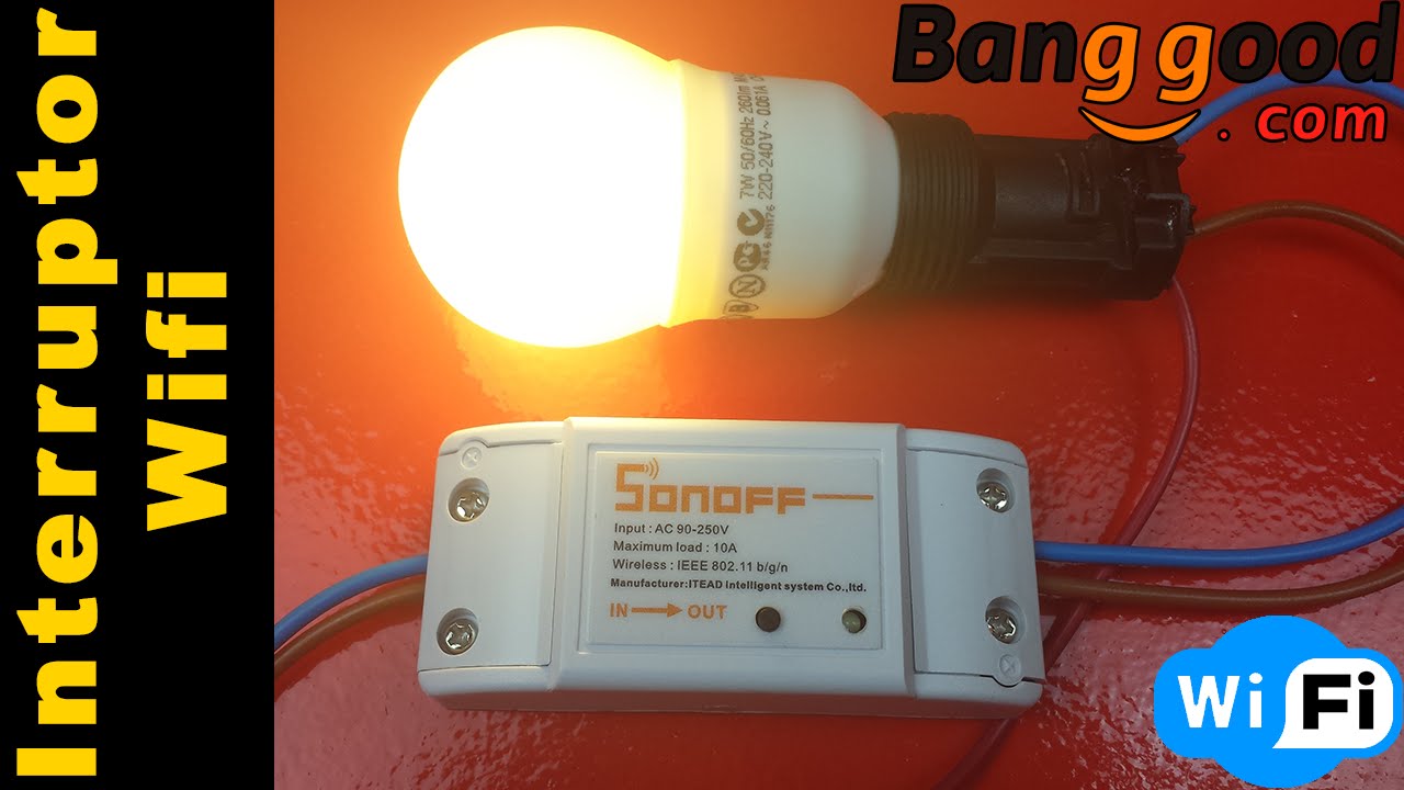 SonOff Basic ➤ Interruptor CONTROLADO por WIFI ☛ Tutorial
