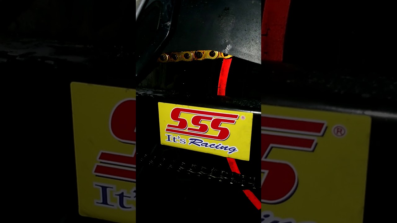 Gear SSS 14/45 + Rantai TK Racing Gold Pada MX KING 150