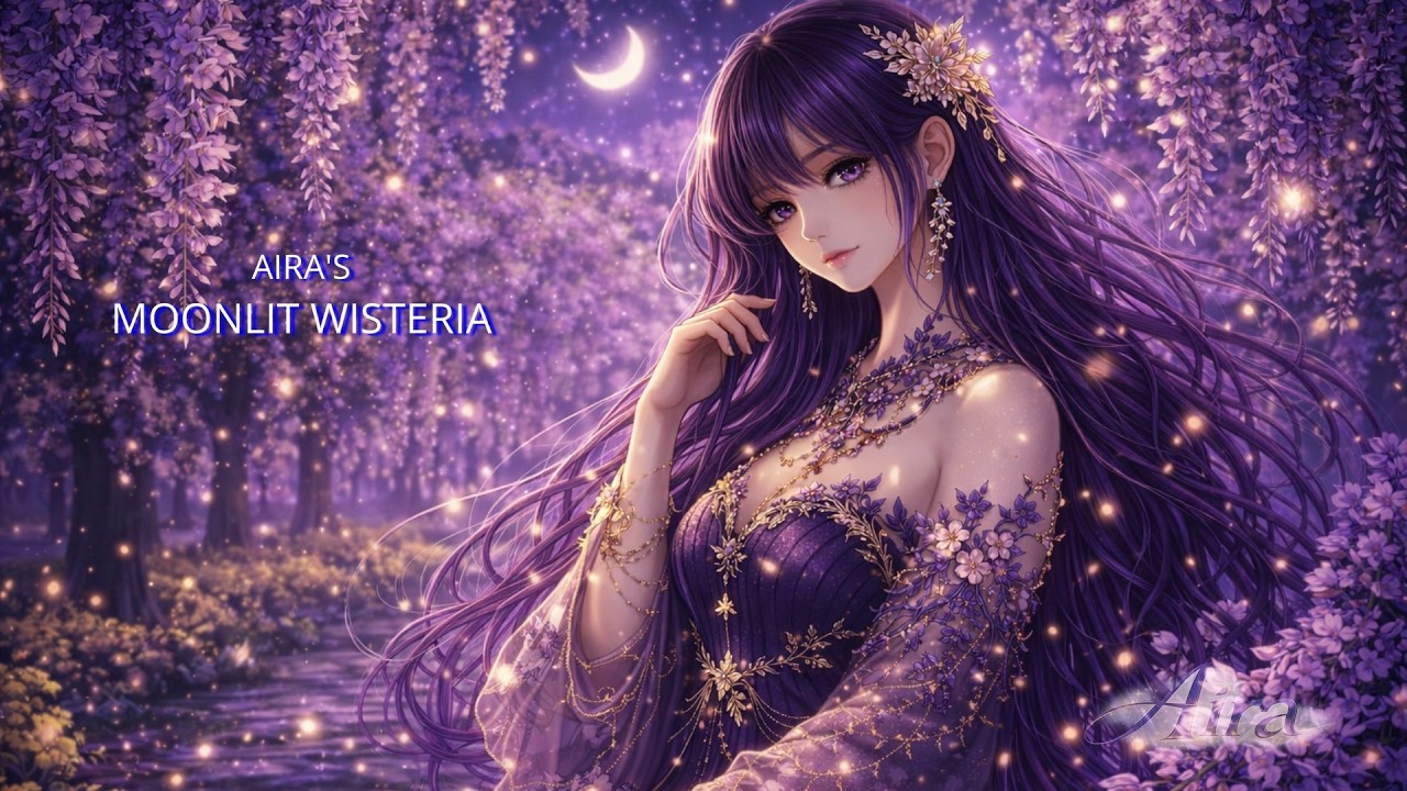 AIRA'S MOONLIT WISTERIA | Fantasy Ambient Music