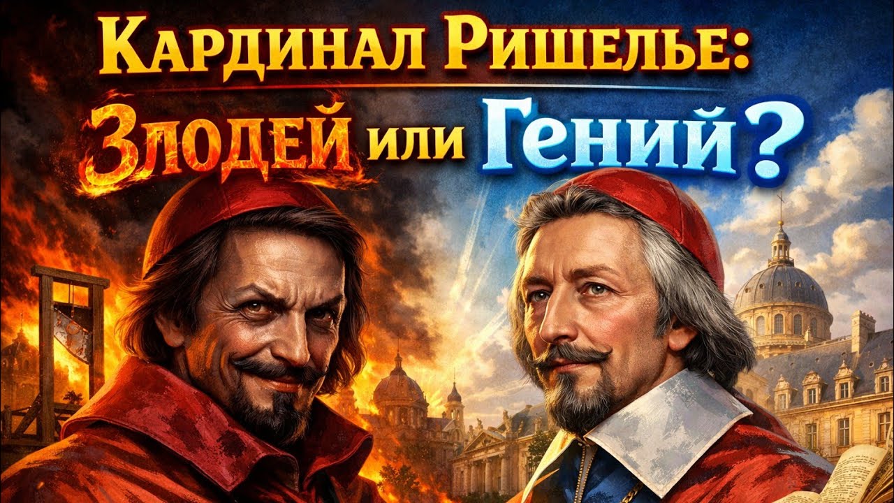 Кардинал Ришелье: злодей или гений?