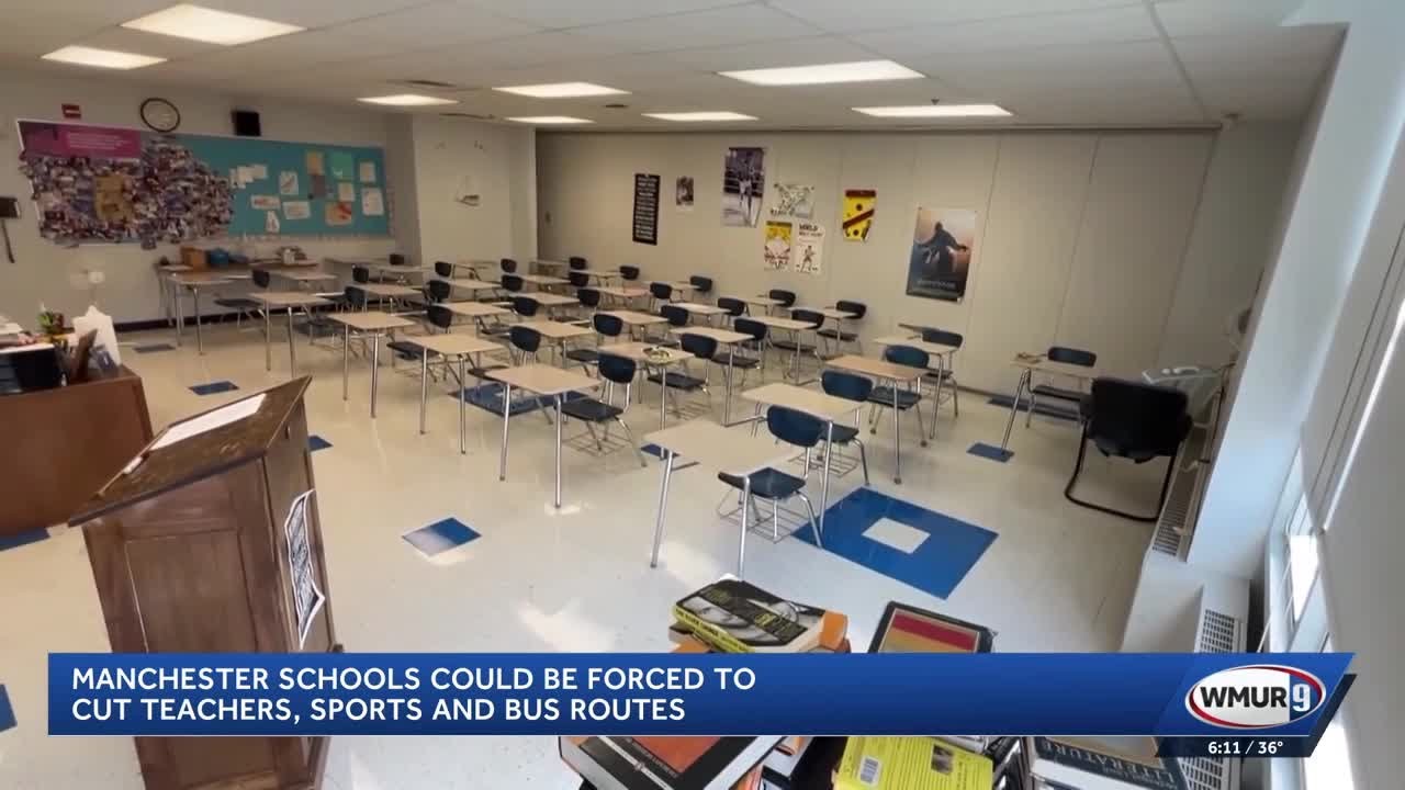 Manchester schools could face $16M budget cuts, forcing layoffs and program losses