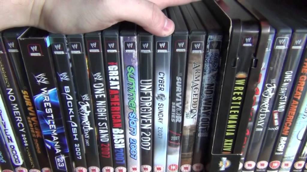 Part 3 WWE DVD collection (PPV`s)
