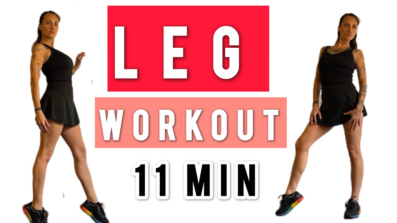11 MIN LEG WORKOUT  / NO EQUIPMENT / HIIT / WORKOUT 242