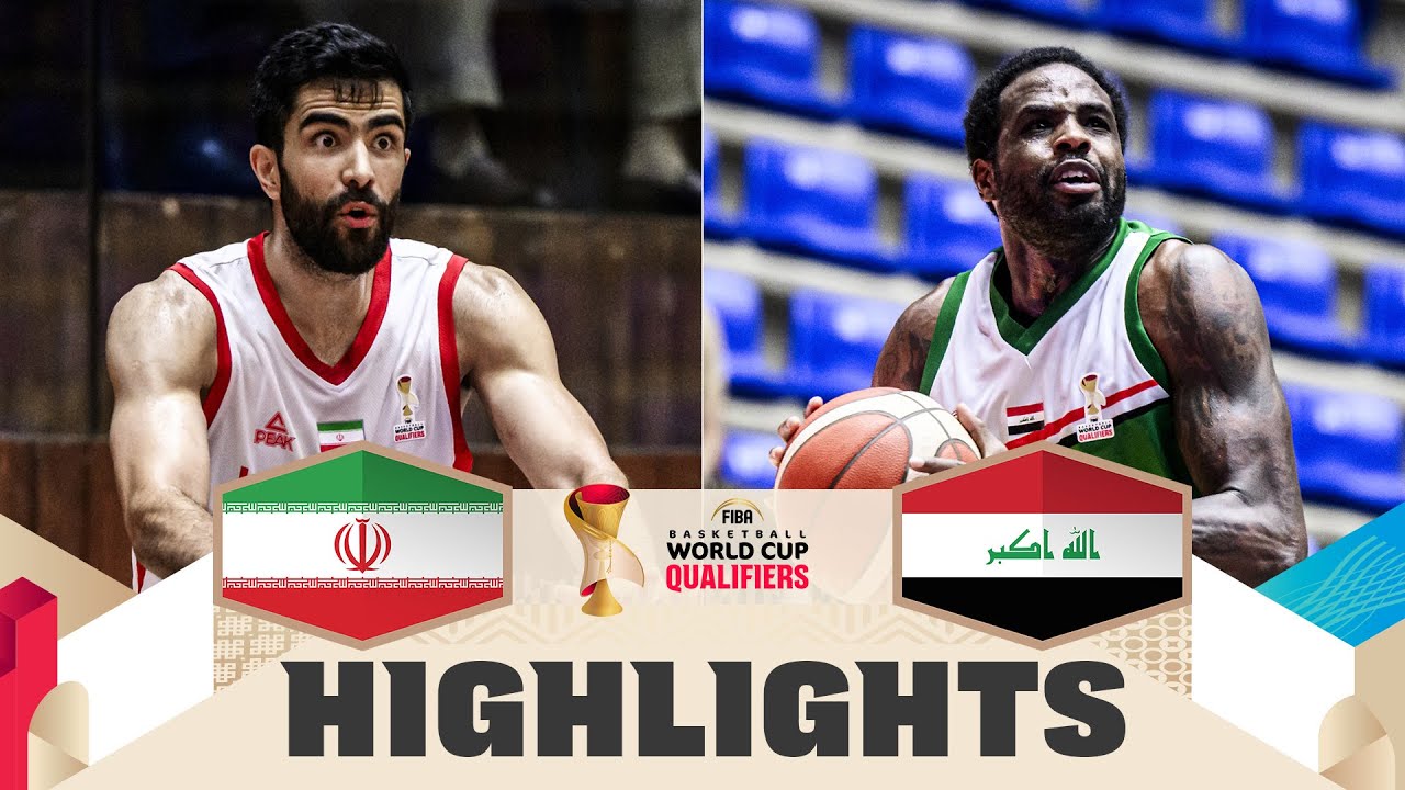 Iran 🇮🇷 v Iraq 🇮🇶 | Highlights | FIBA Basketball World Cup 2027 Asian Qualifiers