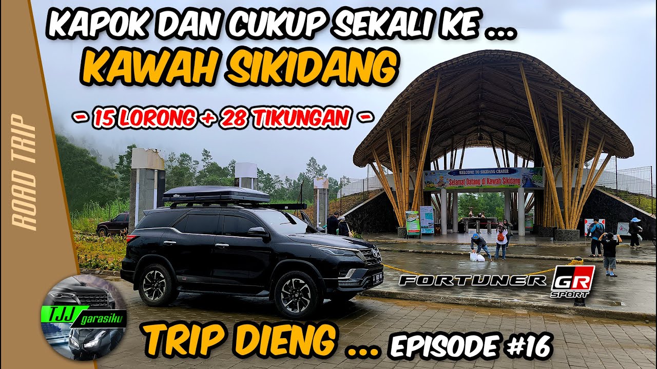 Serial Trip Dieng #16, dibikin kapok labirin kawah sikidang dieng