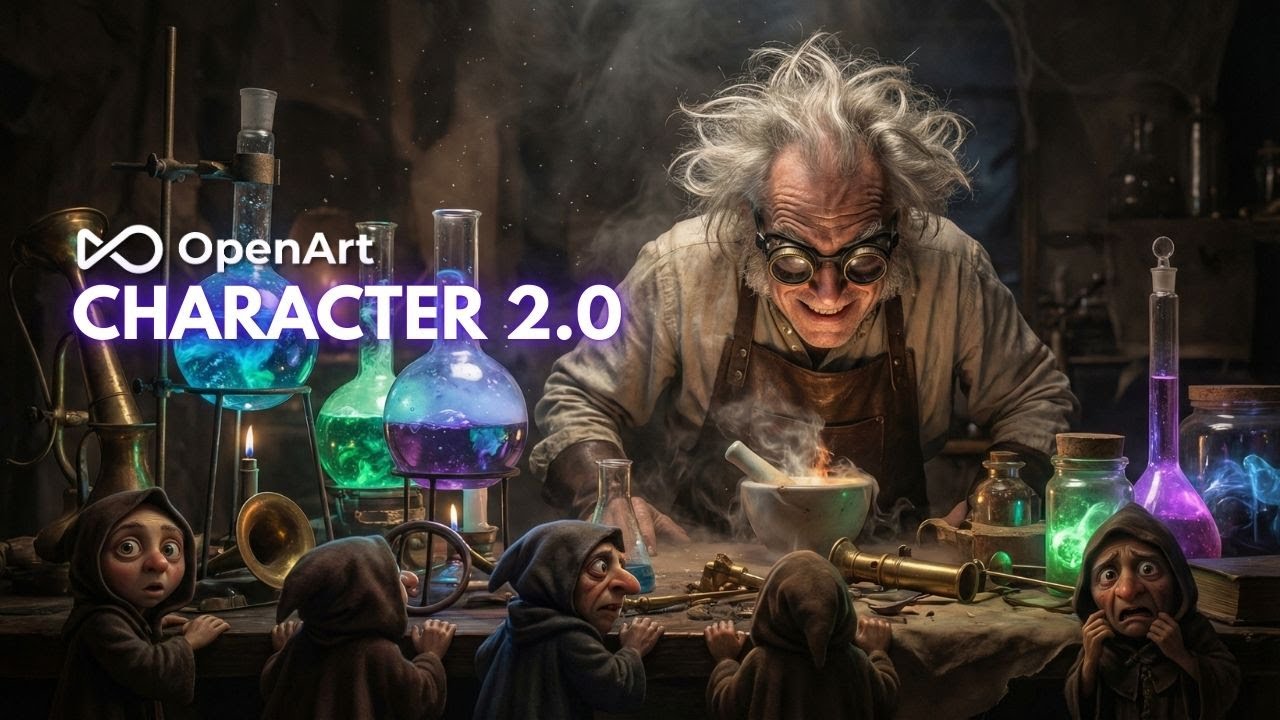 OpenArt представляет Character 2.0