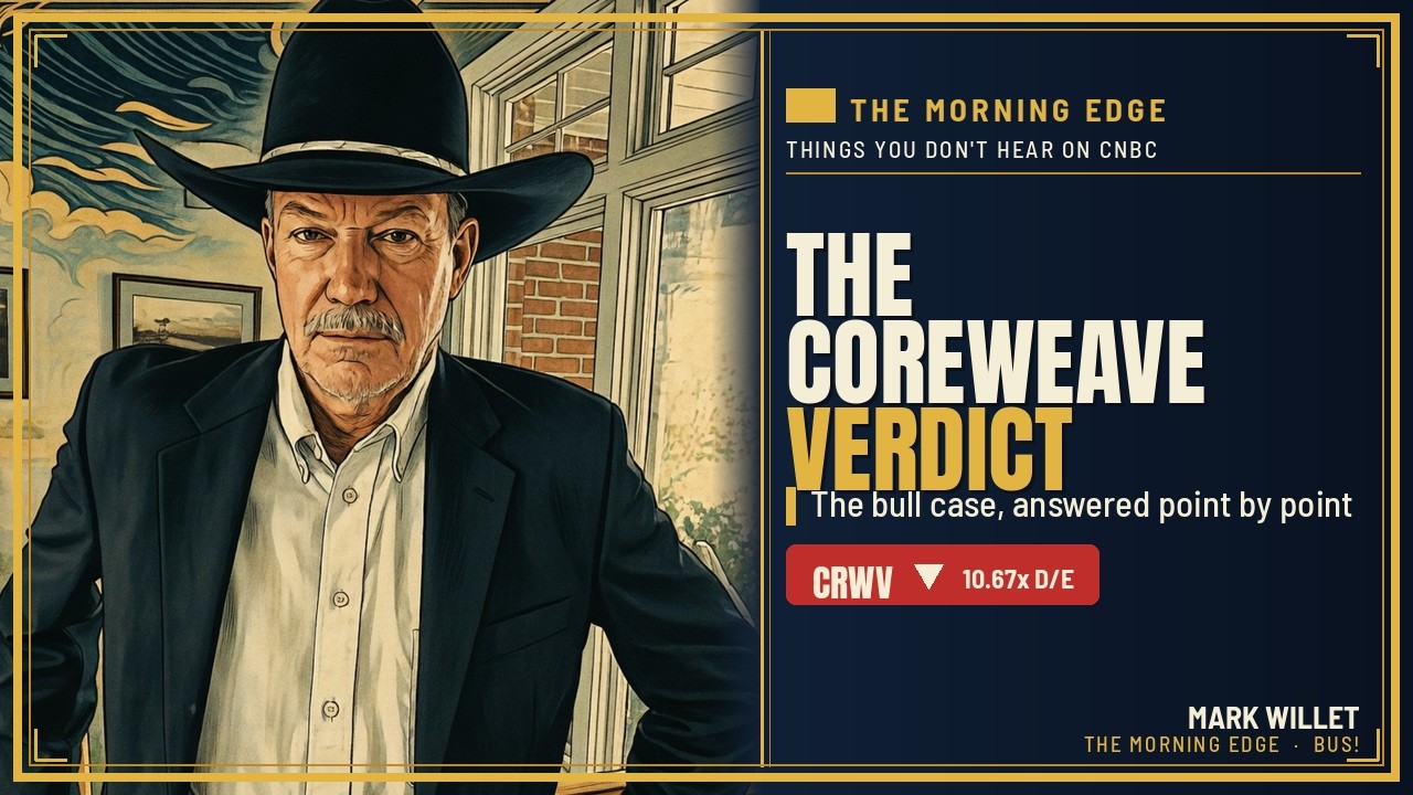 Вердикт по CoreWeave: ставим под сомнение оптимистичные прогнозы развития ИИ-инфраструктуры | Под...