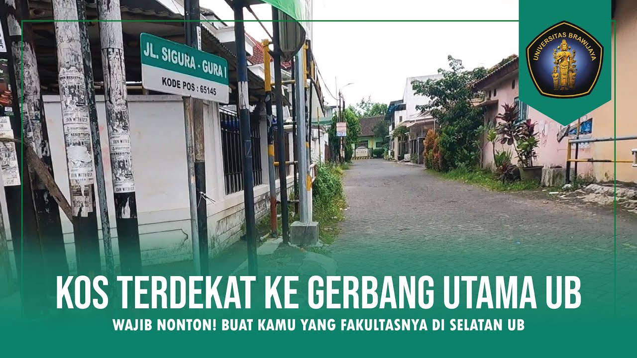 Tur Kos Selatan UB: Jalan Sigura-Gura 1-6