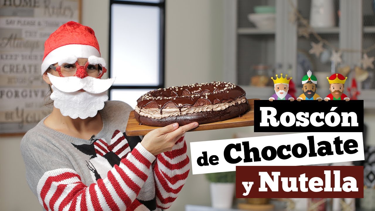 🍩 ROSCÓN DE CHOCOLATE Y NUTELLA 🍩