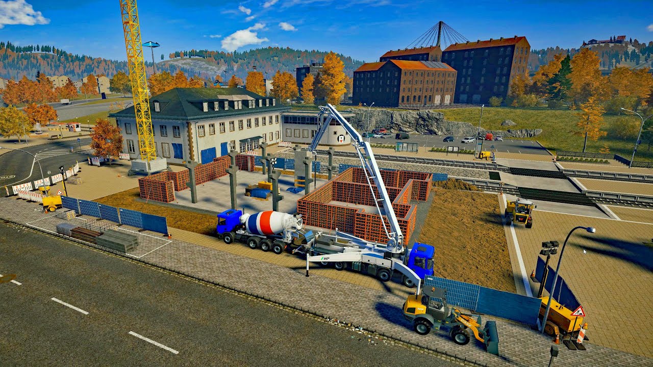 New Construction Simulator 2022 - Train Station Extension (2/4) - Germany Map 022 - Bau-Simulator