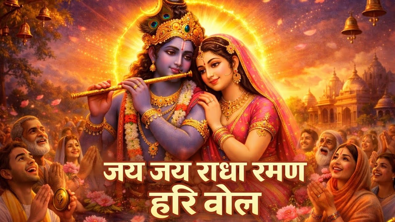 जय जय राधा रमण हरि बोल | Radha Krishna Bhajan | Vrindavan Bhakti #bhajan #radhekrishna #radheradhe 