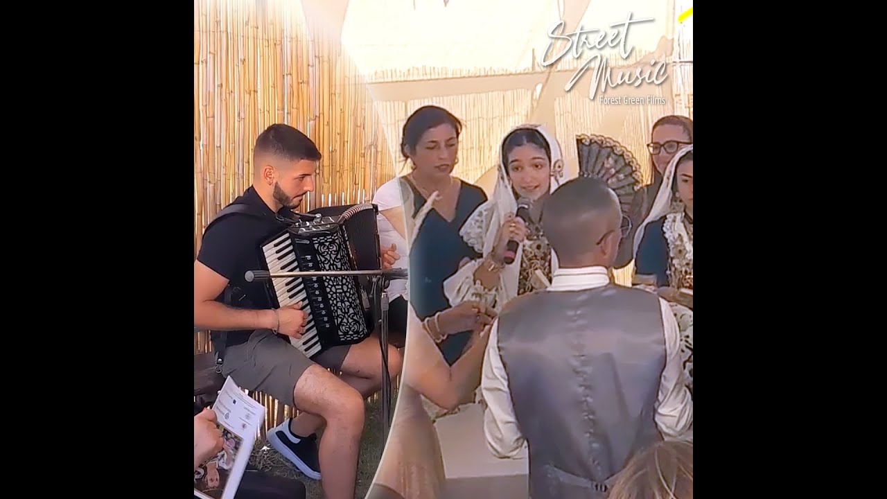 Trallallera - Sardinian Folk Song,  in a Traditional Celebration "Sa Tracca" in Sardinia, Italy