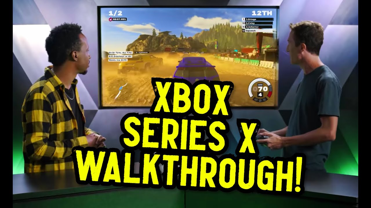 Xbox Series X Launch Setup & First Time User Experience