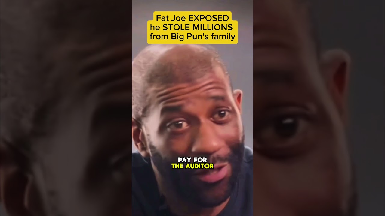 Fat Joe exposed he stole millions from Big Pun&rsquo;s family