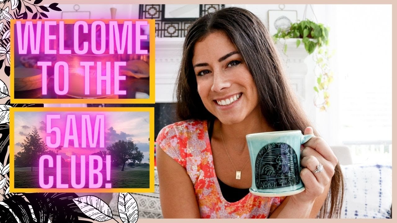 I JOINED THE 5AM CLUB! | My 5am Morning Routine