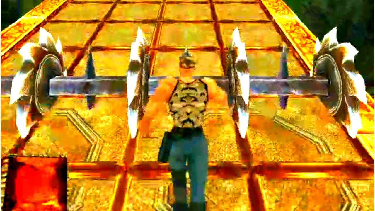 Lost Temple Rush Tiger man long Run