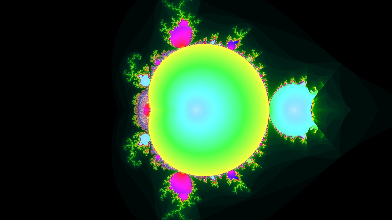Madelbrot Power Morph with Interior Colouring @ 4K/60FPS fractal animation