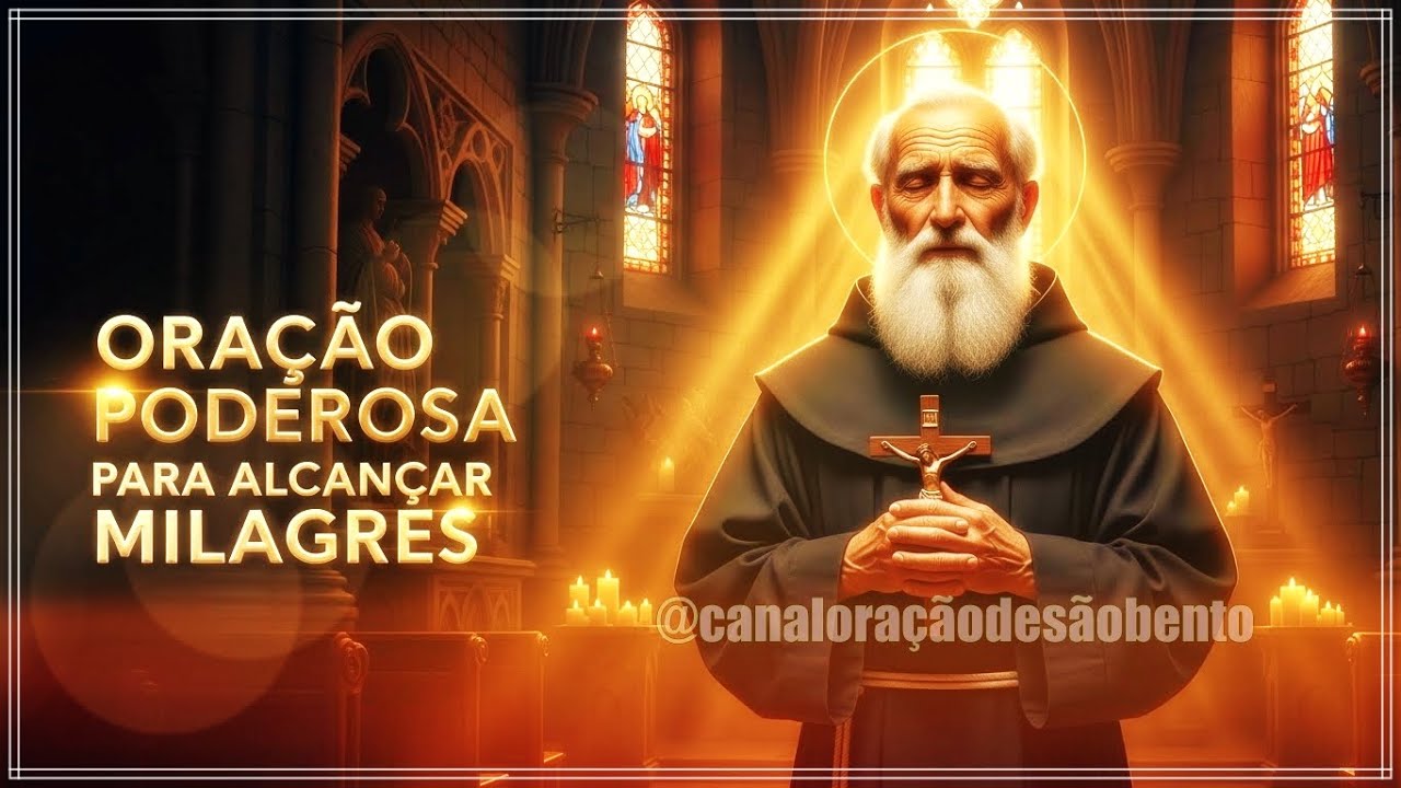 🌅 Oração da Manhã: Comece o dia com a proteção inabalável de São Bento.