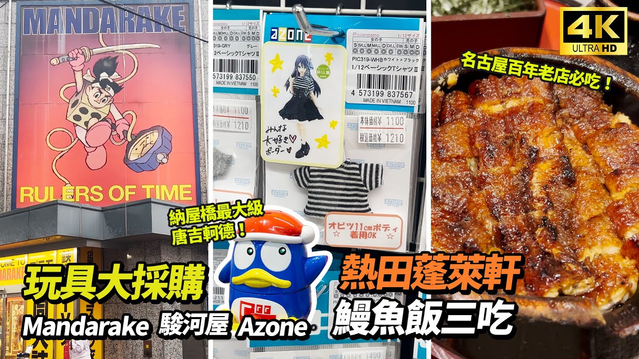 名古屋 Mandarake | 駿河屋 | Azone | 玩具大採購！ |  蓬萊軒鰻魚飯三吃  | 大須商店街PART2