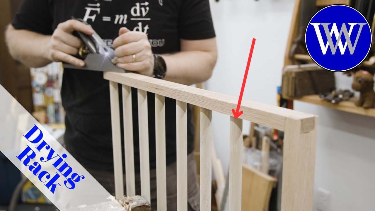How To Make A Drying Rack For The Laundry Room