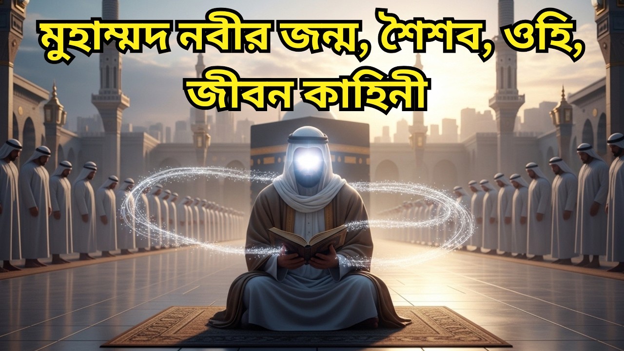 নবী মুহাম্মদ ﷺ–এর জন্ম, শৈশব ও প্রথম ওহির আগ পর্যন্ত সহিহ জীবনকাহিনী | Full Bangla Seerah Story