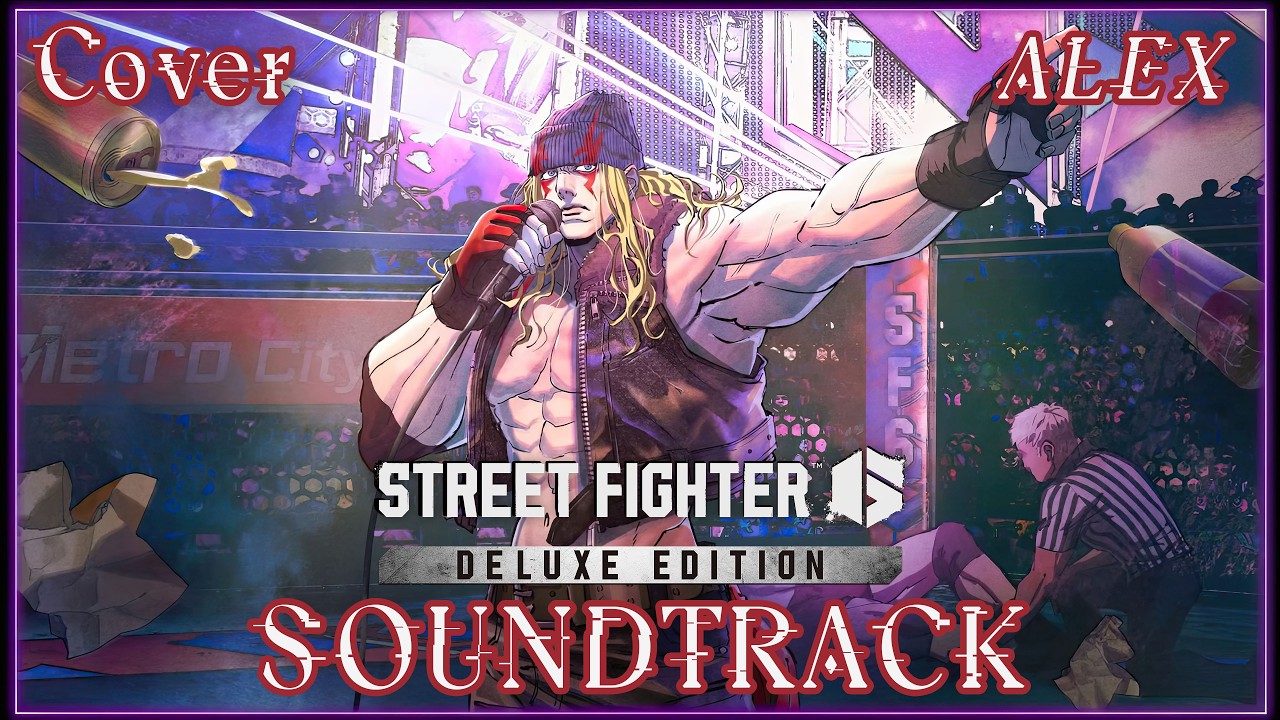 Alex’s Theme – Jazzy NYC (3 Rounds) | Jazz Fusion x Nu-Metal x Arena Rock | Street Fighter 6