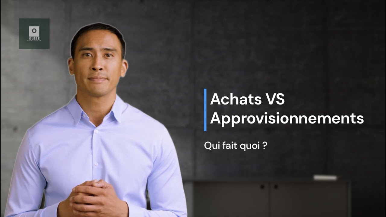 Achats VS Approvisionnements