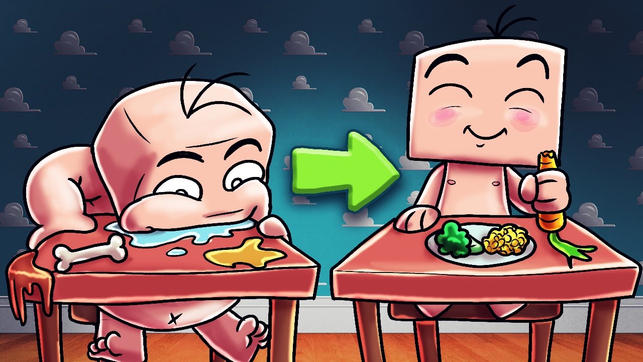 Minecraft | Who's Your Daddy Family? Psycho Baby Goes to Fat Camp!