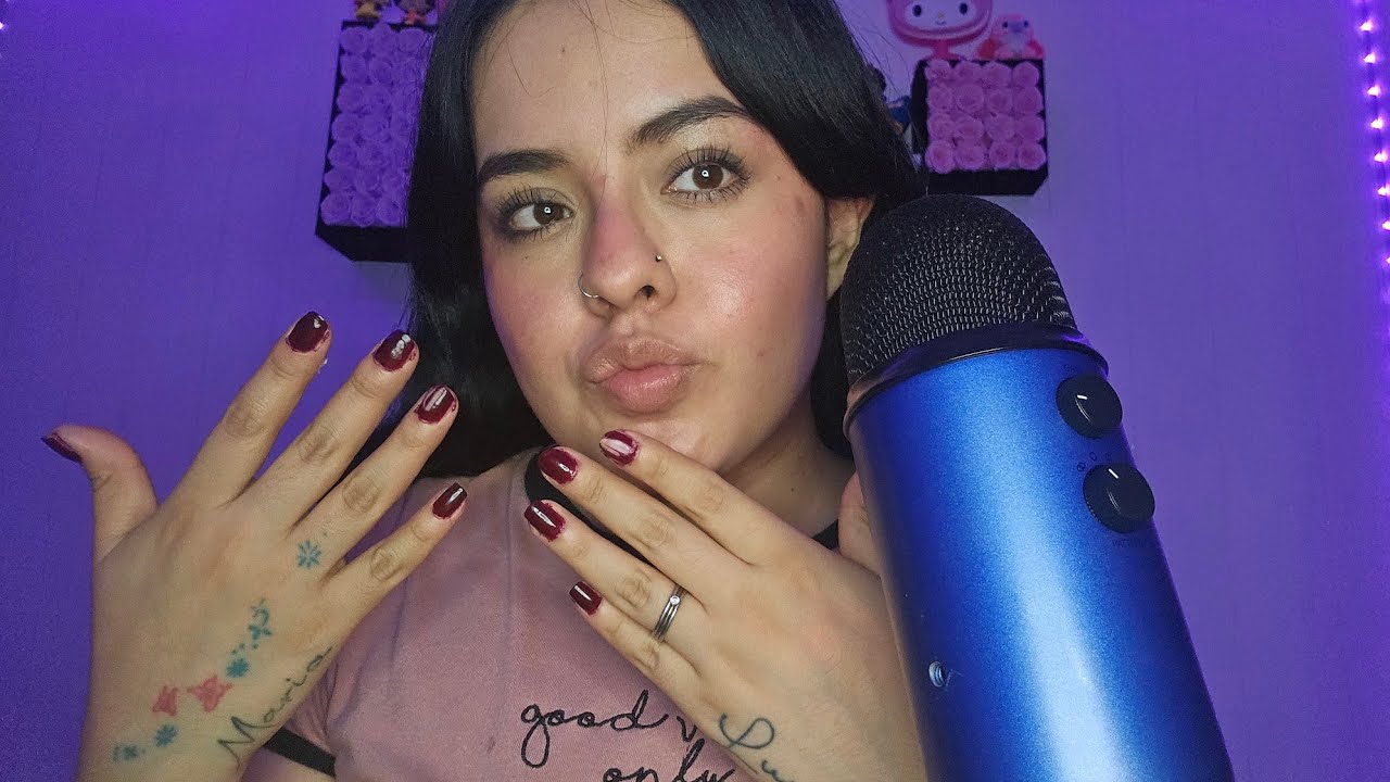 ASMR INAUDIBLE MIENTRAS DESPINTO MIS UÑAS 💅