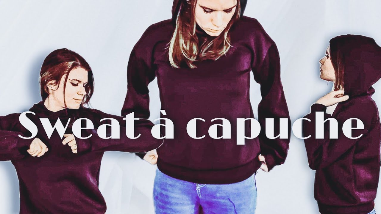 Coudre un sweat à capuche facile pour débutants