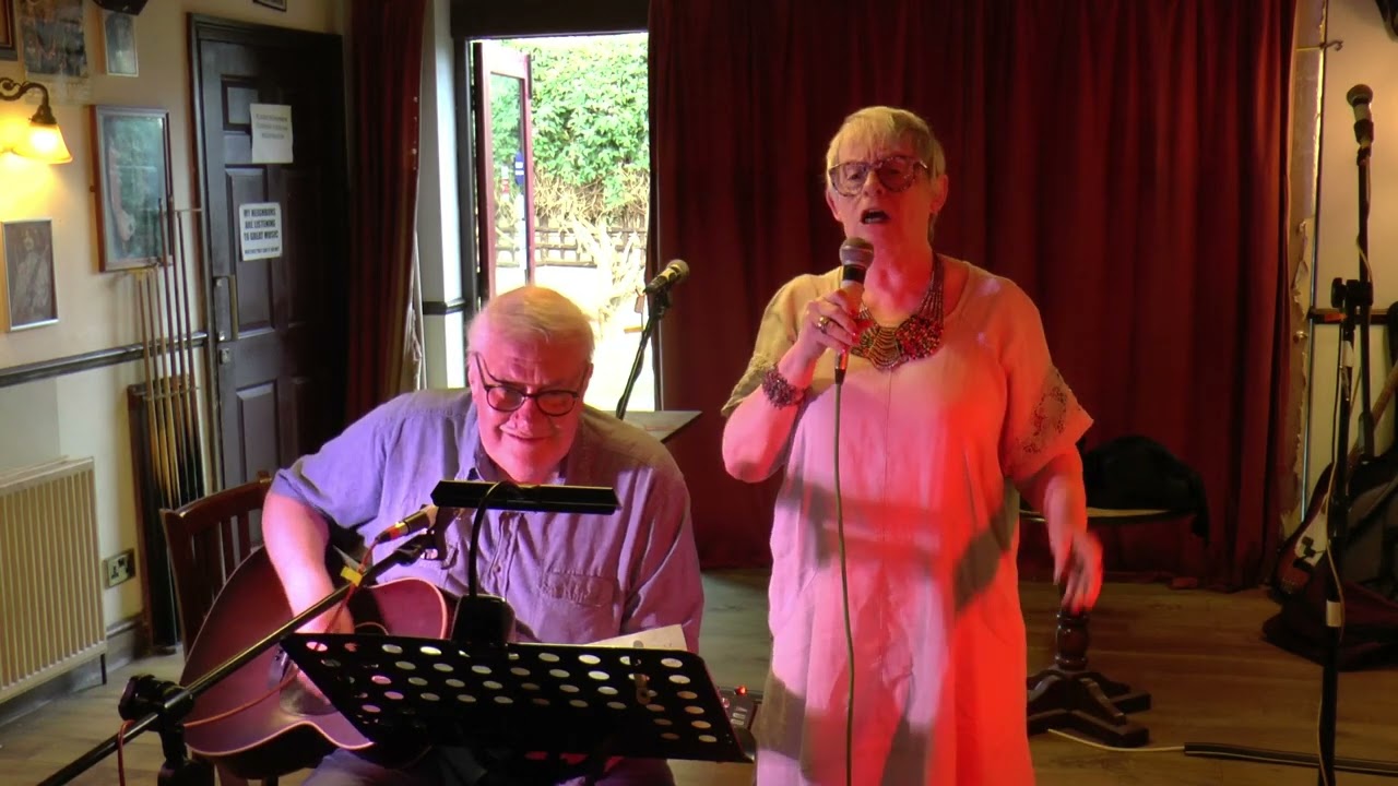 Sally and John Popping on down to the boozer