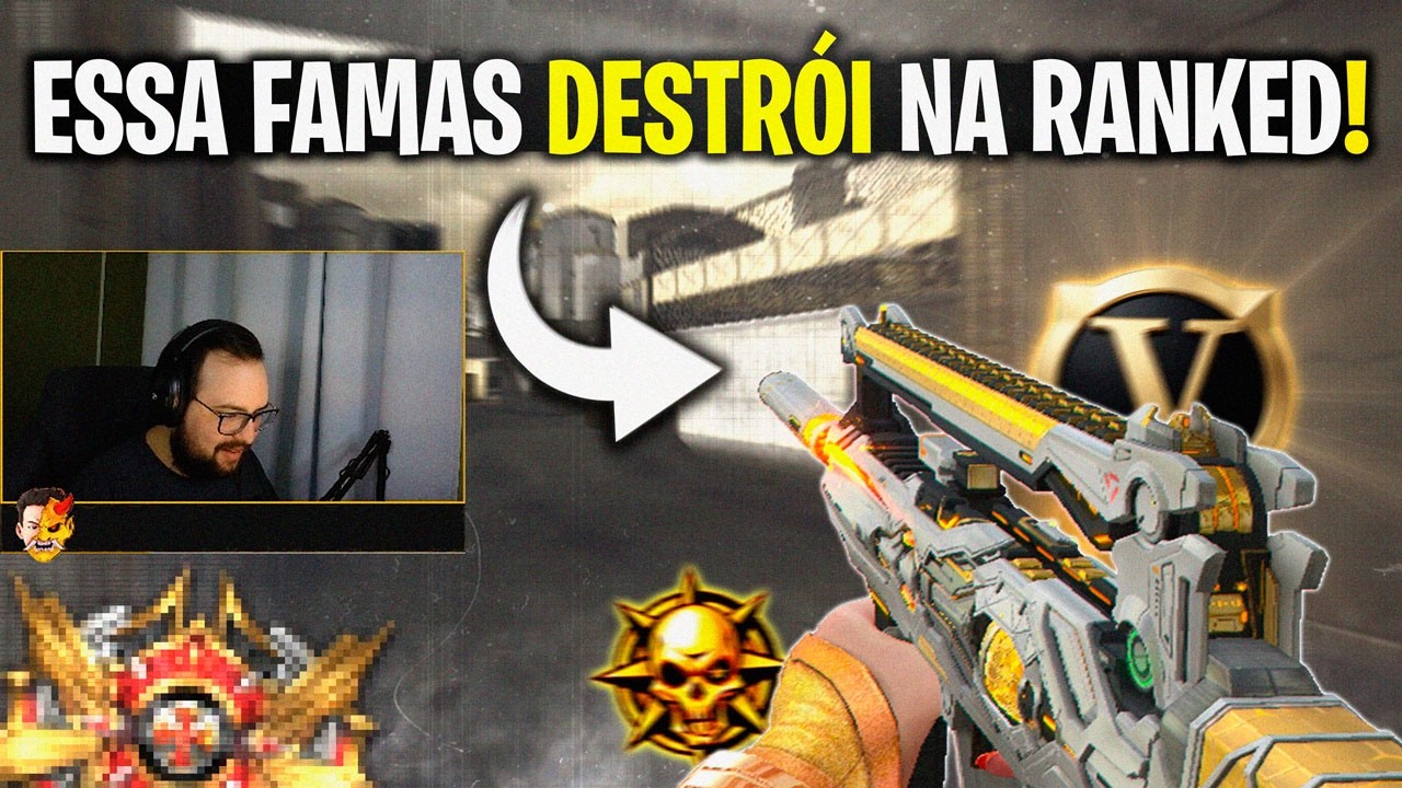 PUXEI A FAMAS VIP NA RANKED! SIMPLESMENTE ABSURDA! 😱 | CrossFire