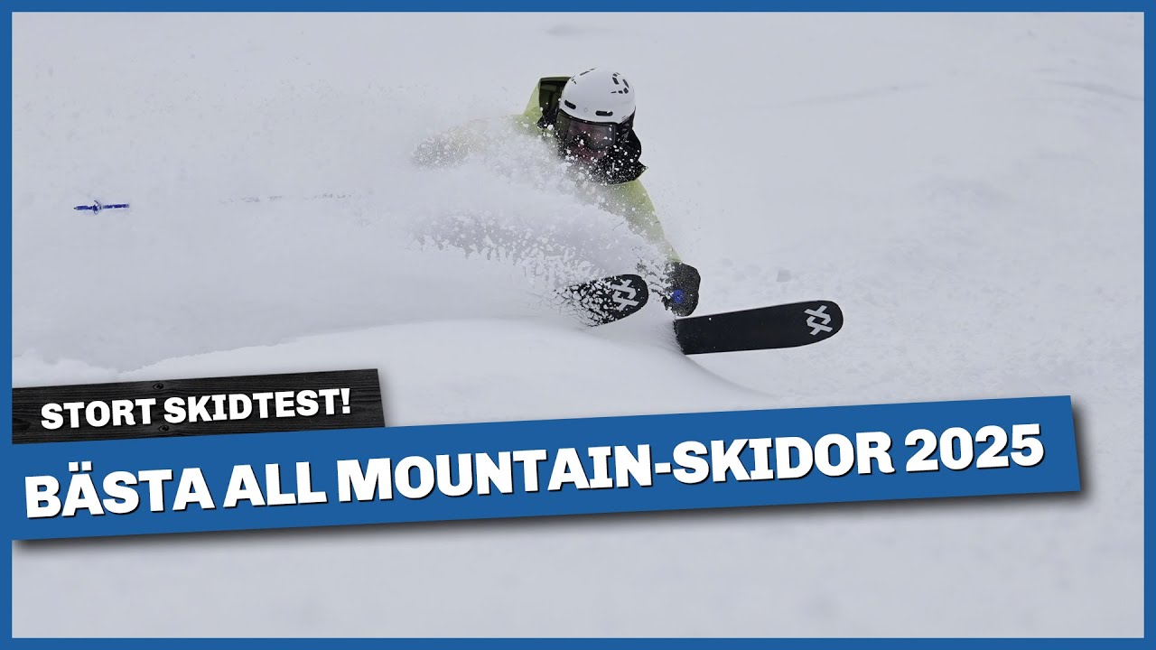 Skidtest: Bästa all mountain-skidorna 2025