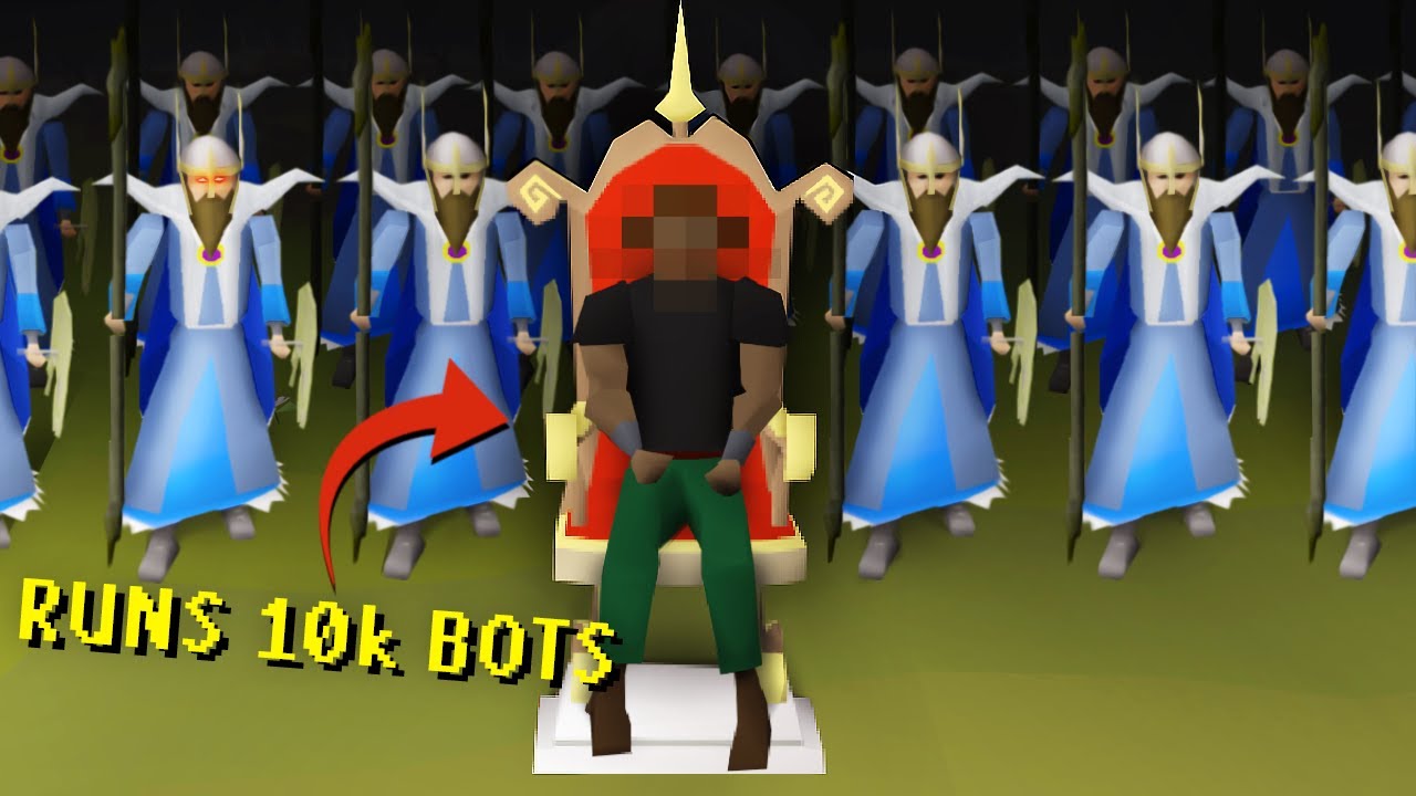 This Botter is Holding An Entire Minigame Hostage in RuneScape