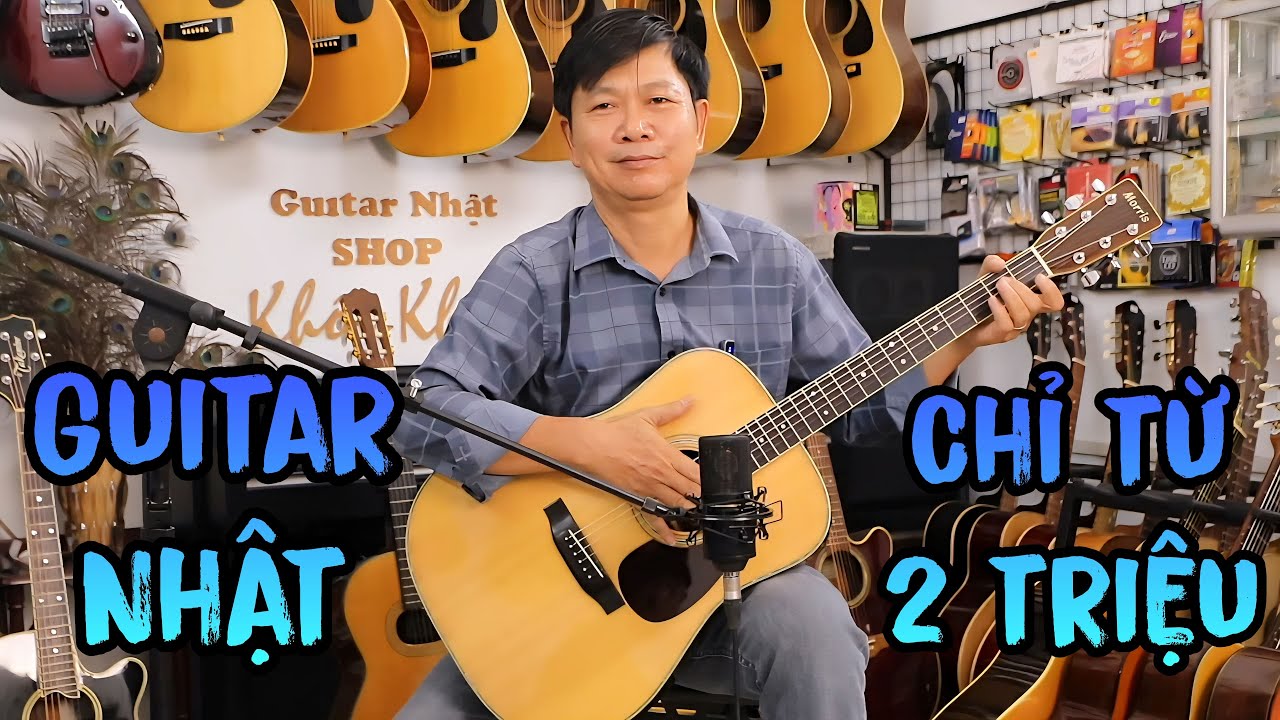 Đàn guitar nhật giá rẻ từ 2 - 4 triệu | Sale tháng 11