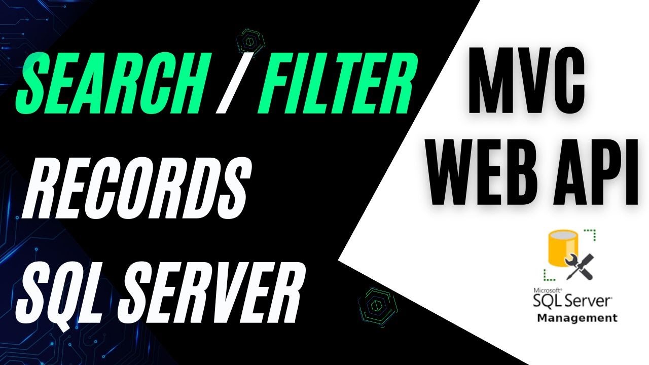 WEB API Search Filter Records In MVC asp.net c# 4.6