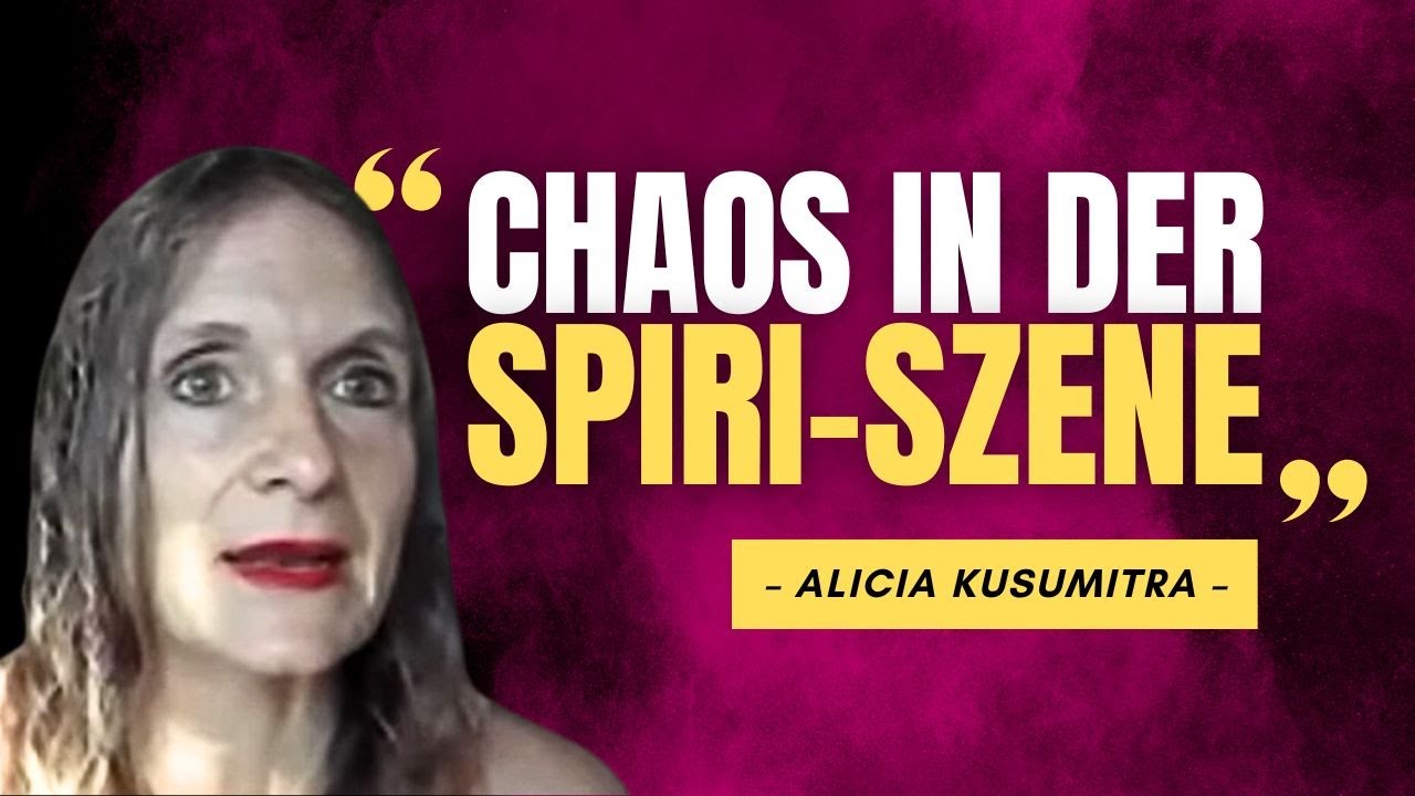 So VERDORBEN ist die spirituelle SZENE wirklich | Alicia Kusumitra Interviewauszug