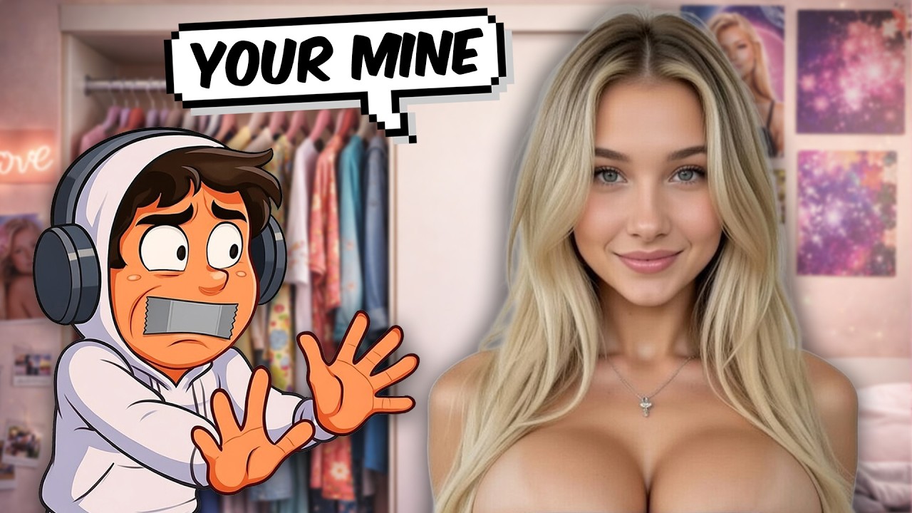 School Crush TRAPS ME In Her HOUSE...