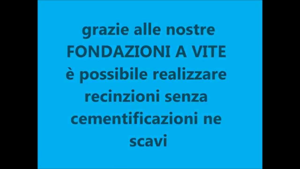 Fondazione a vite