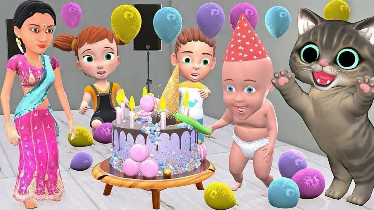 🎉 पागल बेटे का धमाकेदार बर्थडे गिफ्ट | आइसक्रीम केक वाला ट्विस्ट