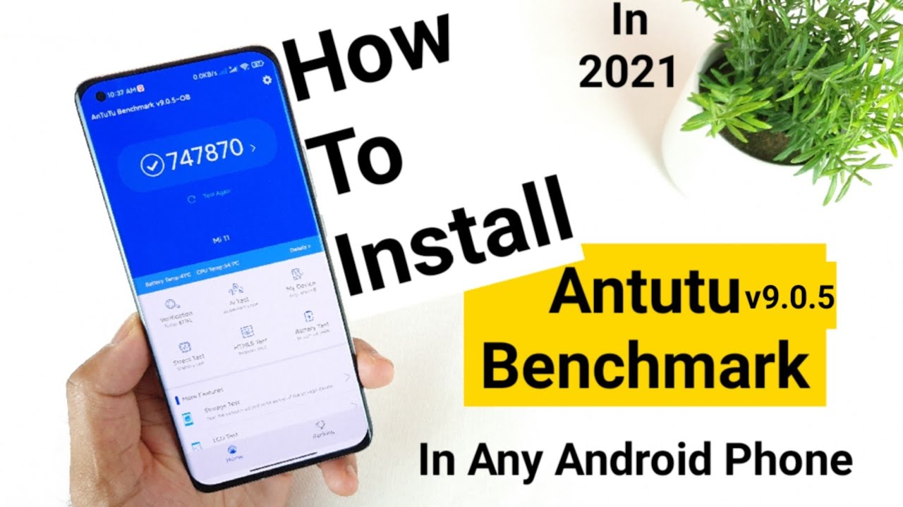 How to install antutu benchmark application in any android phone
